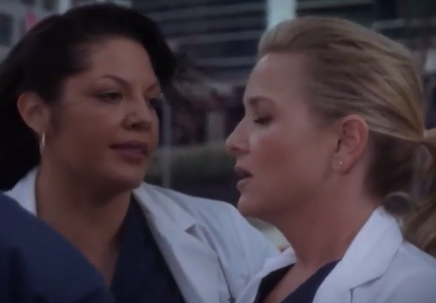 Lesbian Television Callie And Arizona Grey S Anatomy Season 11 Episode 1 Part 1