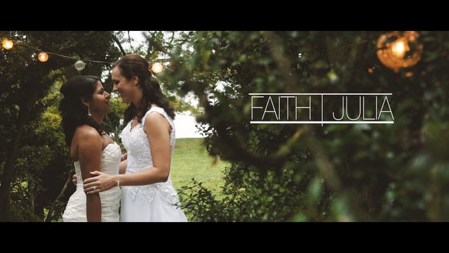 Faith And Julia Wedding Highlight Oml Television Queer Film